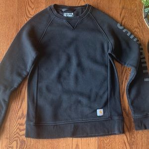 black carhartt crewneck!